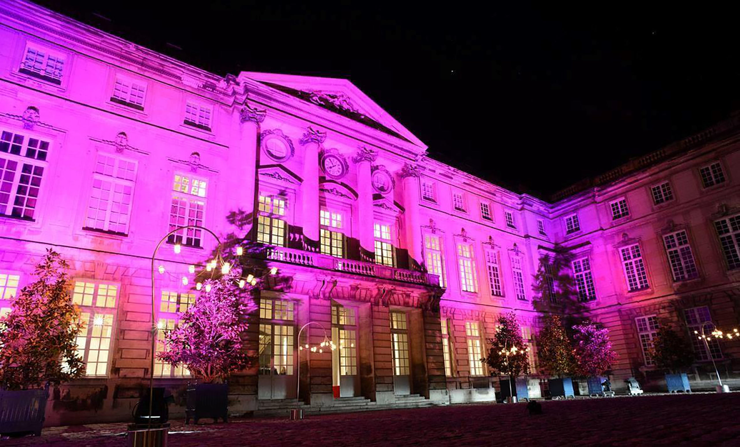 illumination du chateau de compiègne