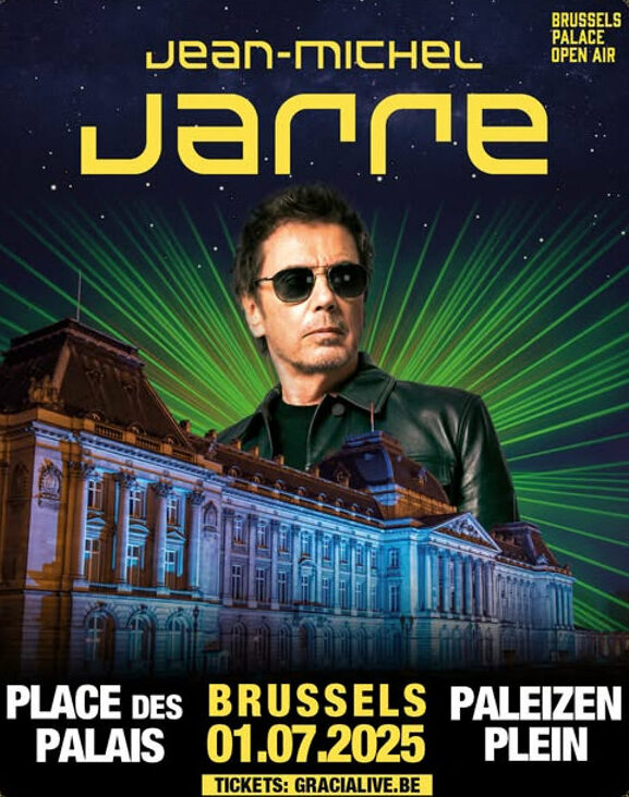 Jean Michel Jarre à Bruxelles