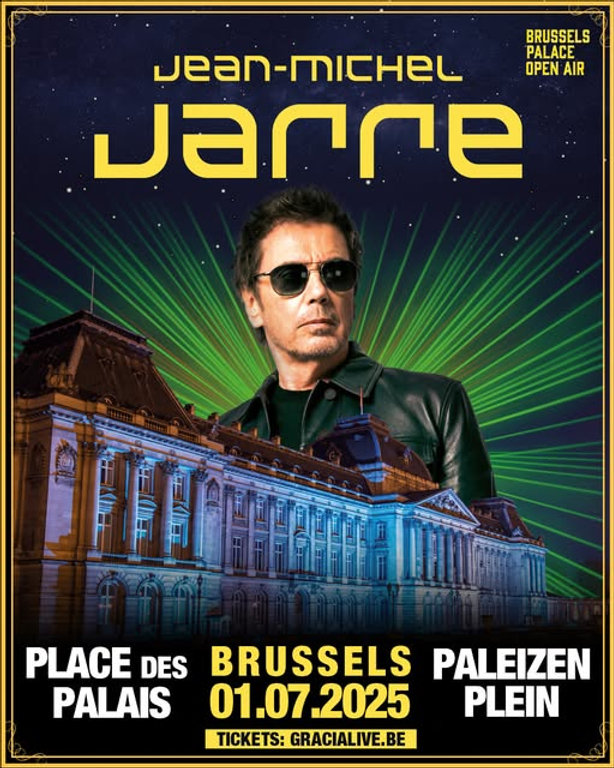 Jean Michel Jarre à Bruxelles